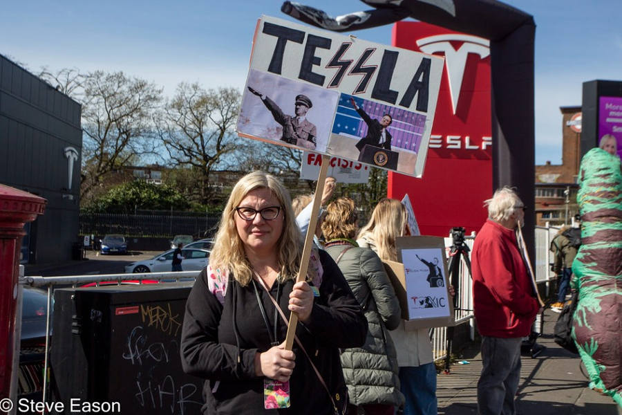 Tesla Protests